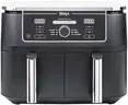 Ninja Foodi MAX Dual Zone Heißluftfritteuse [AF400EU] ‎2470 W, 9,5 l Fassungsvermögen, 2 Fächer, 6 Funktionen, Kupfer, Schwarz
