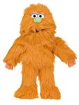 Orange Monster, Hand Puppet, by Silly Puppets, 35cm