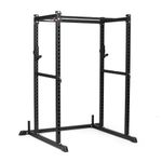 Titan Fitness T-2 Series Short 71" Black Power Rack, 850 LB Rackable Capacity, Skinny Pull Up Bar, Pin and Pipe Safeties, Standard J-Hooks, for Home Garage Gym Weightlifting and Strength Training