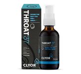 CLYOR Throat37 - Sore Throat Spray - Formerly Sprouts Throat Remedy, Quick And Effective All Natural Herbal Remedy Protect Vocal Chords With Elderberry Green Tea & Echinacea Herb, 2Oz Th