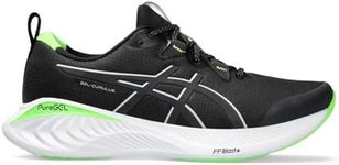 ASICS Women's Gel-Cumulus 25 LITE-Show Shoes, 8, Black/Pure Silver