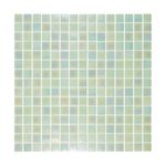 URBN Contemporary Seafoam Green Iridescent Glass Mosaic Tile for Kitchen and Bath - One Box of 20 Sheets (23 SQ FT)