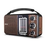 Audiocrazy AM FM Portable Radio Sho