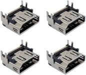 4x HDMI Port Socket Compatible with PlayStation 5 Socket Jack Interface Connector Replacement for PS5