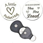 Pocket Hug Always Know You Are Loved Pocket Hugs Keychain for Friends Grandson Graduation Birthday Gifts for Boyfriend Mom Mothers Day Christmas Pocket Hug Gifts Tokens Keepsake