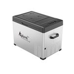 Alpicool C40 Portable Refrigerator 12 Volt Car Freezer 42 Quart(40 Liter) Vehicle,Truck, RV, Boat, Compact Freezer for Travel, Outdoor -12/24V DC and 110-240V AC (Black and Silver)