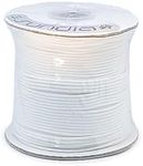 SUNDIA Pro String - Professional Diabolo String, Double Layer Braiding for Smooth Rotations, Safe and Durable, High Performance - Beginners to Pros, Juggling Chinese Yoyo String - White (114.8')