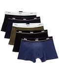 BOSS Men's 5 Pack Bold Logo Cotton 