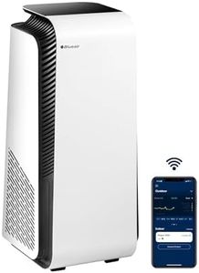 BLUEAIR Purificateur d'air HealthProtect 7470i, purificateur filtre à air HEPA Silent™, système de filtration pour purifier jusqu'à 91m2, blanc