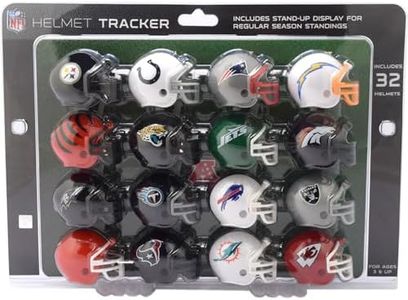 Riddell 32 Piece NFL Helmet Tracker Set - Gumball Size Helmets - All NFL Current Logo's - New 2024 Set