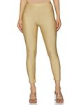 Max Women's Regular Fit Gold Leggings XL