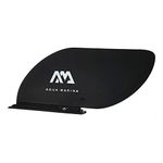 Aqua Marina Slide-in Kayak Fin with AM Logo, 15 cm Width x 33.5 cm Height, Black