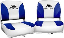 Seamanship Boat Seats, Set of 2 Fol