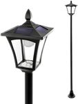 Home Zone Solar Lamp Post Light - 6