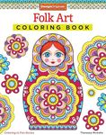 Folk Art Coloring Book: 13