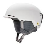 Smith Adult Unisex Scout MIPS Snow Sport Helmet - Matte White | X-Large