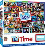 Masterpieces 1000 Piece Jigsaw Puzzle for Adults, Family, Or Kids - 60's Television Shows - 19.25"x26.75"