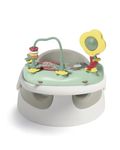 Mamas & Papas Baby Snug Seat and Activity Tray with Adjustable Features, Supportive, Stable and Easy Clean Design in Clay