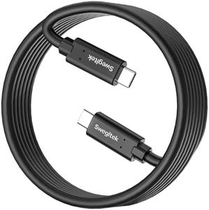 Fiber Optic USB-C 3.2 Camera Tethering Cable Pro for Photographers,10G 60W,33ft SiliconLine Chip, Bidirectional Ultra‑Small stright–No Power Drop During Tethered Shooting(Sony/Canon/Nikon/Fujifilm)