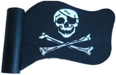 Pirate Flag Skull Crossbones Car Truck SUV Antenna Topper