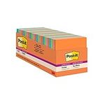 Post-it Super Sticky Notes, 3x3 in,