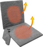 Jokerzi Heated Camping Chair, USB Heated Portable Camping Chair, Winter Heated Seat With Backrest For Outdoor Sports, Camping, Fishing, Picnic, Beach