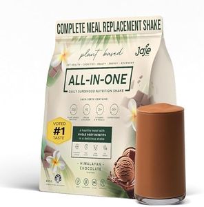 All-In-One Superfood Protein Shake | Complete Meal Replacement | 60+ Superfoods, 20g Plant Based Protein Powder Meal Replacement | Probiotics, Digestive Enzymes, 13g Fibre | Low Carb Weight Loss Shake