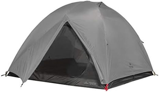 TETON Sports Mountain Ultra Tent; 2 Person Backpacking Dome Tent for Camping; Grey, 2006GY