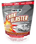 Thetford Tank Blaster - Level Sensor Cleaner - Black & Grey Waste Water Holding Tanks & Portable Tanks Cleaner - 4 x 1.6 oz Packets Thetford - 96527