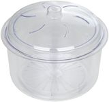 Easycook NS600 Multi Steamer, Clear 21.5 x 21.5 x 17cm approx (Packaging may vary)