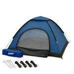 Coku Camping Tent for 6 Persons, Lightweight Backpacking Dome Tent with Mosquito Net, Waterproof Outdoor Tent, Easy Setup for Camping, Hiking, Trekking, Picnic, Travel (6 Person Tent)