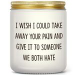 Get Well Soon Gifts for Women Men, Take Your Pain Candle, After Surgery Recovery Presents, Feel Better Gifts for Sick Friends, Grieving, Condolence, Sorry for Your Loss, Divorce, Sympathy Gifts