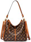 Montana West Shoulder Bag Concealed Carry Purses and Handbags for Women Handgun Crossbody Bag Fashion Tote, C146 Monogram, Large