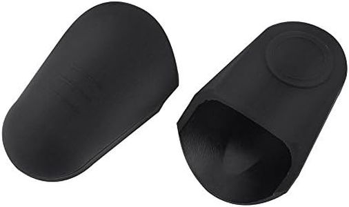 Bnineteenteam 2 Piezas de Goma Saxofón de saxofón Clarinete Boquilla Cap Saxofón Boquilla Protector Accesorios de saxofón(Negro) Boquillero Saxo Alto