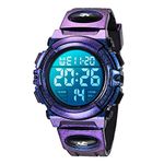 Kid's Watch, Boys Watch Digital Sport Outdoor Multifunction Chronograph LED Waterproof Alarm Calendar Analog Watch for Children with Silicone Band