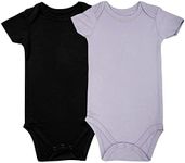 GUISBY Rayon Short Sleeve Bodysuit,