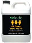 Indo pH Down Hard Water - Strong Formulation for Hard Water - Adjsut pH Down and Maintain Optimum pH Levels (4 L/1 Gal)