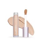 House Of Makeup Matte Concealer for Dark Circles, Pigmentation | Non-Crease, Non-Cakey | Long Wear, Waterproof, Sweat-proof | Full Coverage Concealer for Oily Skin | For Face Makeup | 6 ML (MD01 - Medium to Deep Skin Tone)