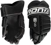 TronX E1.0 Ice Roller Senior & Junior Hockey Gloves (11 Inch)