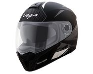 Vega Ryker Bolder Full Face Helmet Dull Black Silver, Size: L(59-60 cm)