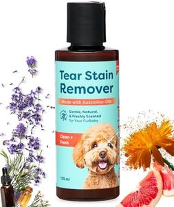 Tear Stain Remover for Dogs | Grime Stain Remover for Dogs | Made with Australian Oils | 125 ml of Gentle, Freshly Scented All Natural Cleaner | by FurSentials