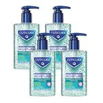 CUTICURA Moisture Advanced Protect Anti Bacterial Hand Gel, 250ml x PACK of 4 Fast acting Germ Killing Hand Sanitiser