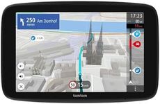 TomTom GO Navigator Car Sat Nav (Extra Large 7 Inch Display, Avoid Jams Thanks to TomTom Traffic, Maps of Europe, Wi-Fi Updates, Premium Services, Unique Magnetic Holder)