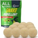 NJYNME Snake Repellent for Yard Powerful, Snake Repellent for Outdoors Pet Safe, Keep Snakes Away Repellent for Home, Natural Copperhead Snake Repellant Effectively- 10P