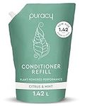 Puracy Conditioner Refill - Plant-Based Natural Conditioner for Women and Men of All Hair Types Conditioner for Dry and Oily Hair Sulfate-Free 48 Oz