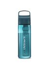 LifeStraw Go 2 Stage - BPA Free Filter Water Bottle for Travel, Camping and Everyday Use - Remove Bacteria, Parasites and Microplastics, Improve Taste, Water Purifier Bottle with Filter Inside,650ml