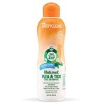 TropiClean Natural Flea & Tick Shampoo (Soothing) - 592 ml