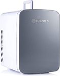 Subcold Ultra 15 Mini Fridge Cooler & Warmer | 3rd Gen | 15L capacity | Compact, Portable and Quiet | AC+DC Power Compatibility (Grey)