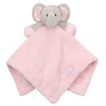 Babytown Baby Boys & Girls Animal Snuggle Comforter Blanket Pink Elephant, One Size