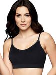 Enamor F037 Ultra Smoothening No Pinch T-Shirt Bra - Padded Wirefree Full Coverage - Black